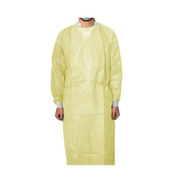 MaiMed® Protect - Coat ViruGuard Schutzkittel gelb 1 Pack = 10 Stück