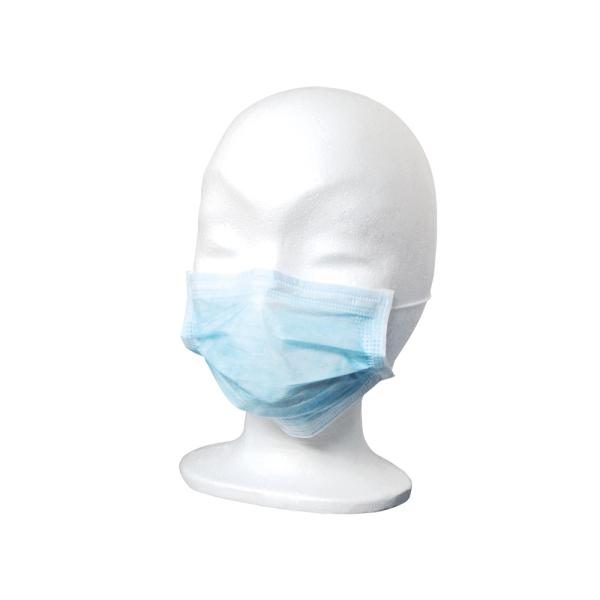 MaiMed FM Comfort Mundschutz Typ II unsteril blau 1 Box = 50 Stück