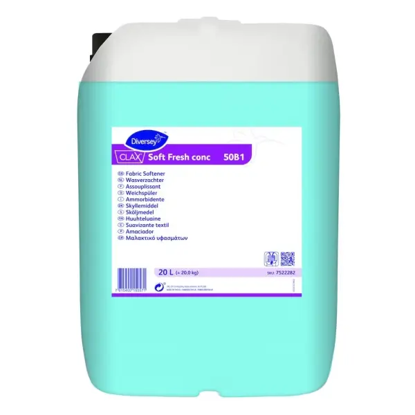 Diversey Clax Soft Fresh conc 50B1 konzentrierter Weichspüler 20 l Kanister
