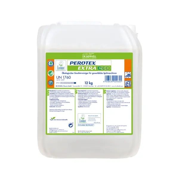 Dr.Schnell PEROTEX EXTRA Eco ökologischer Geschirrreiniger 12 kg Kanister