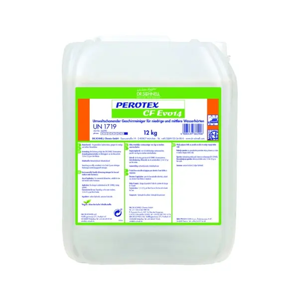 Dr.Schnell PEROTEX CF Evo14 umweltschonender Geschirrreiniger 12 kg Kanister