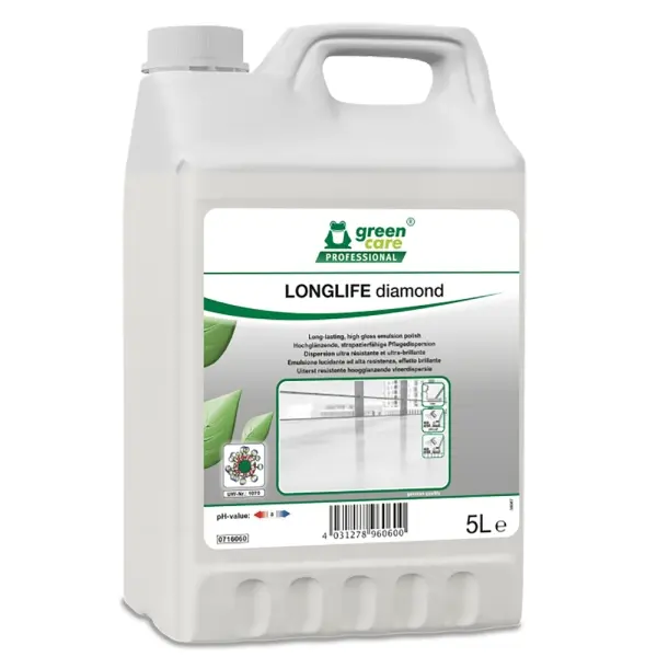 TANA LONGLIFE diamond Hochglänzende, strapazierfähige Pflegedispersion 5 l Kanister