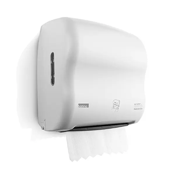 Satino Smart Handtuchrollenspender Kunststoff weiß 