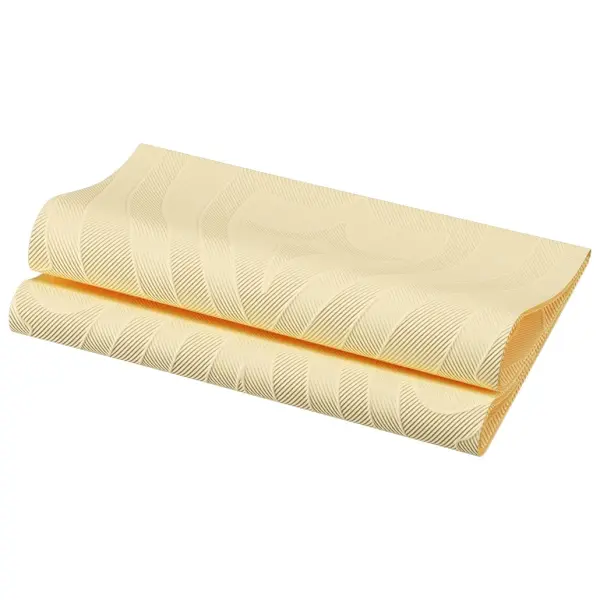 Duni Elegance-Servietten 40 x 40 cm, Lily cream 1 Karton = 6 x 40 Stück