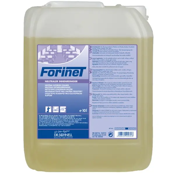 Dr.Schnell FORINET Neutraler Innenreiniger 10 l Kanister