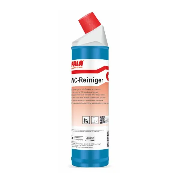 FALA WC-Reiniger Gel-Reiniger für WC-Becken und Urinale 750 ml Flasche