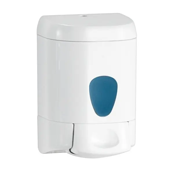 CLIVIA classic 55 Seifenspender 550 ml Kunststoff weiß mit Sichtfenster 