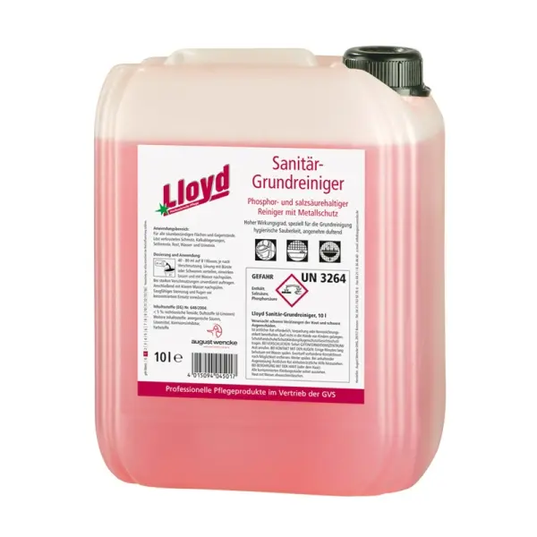Lloyd Sanitärgrundreiniger  10 l Kanister
