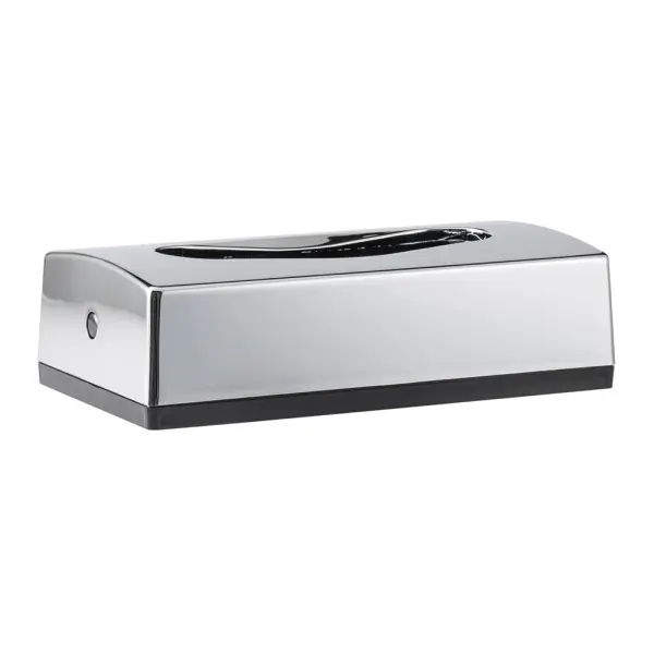 racon Kosmetiktuchspender Kunststoff verchromt 