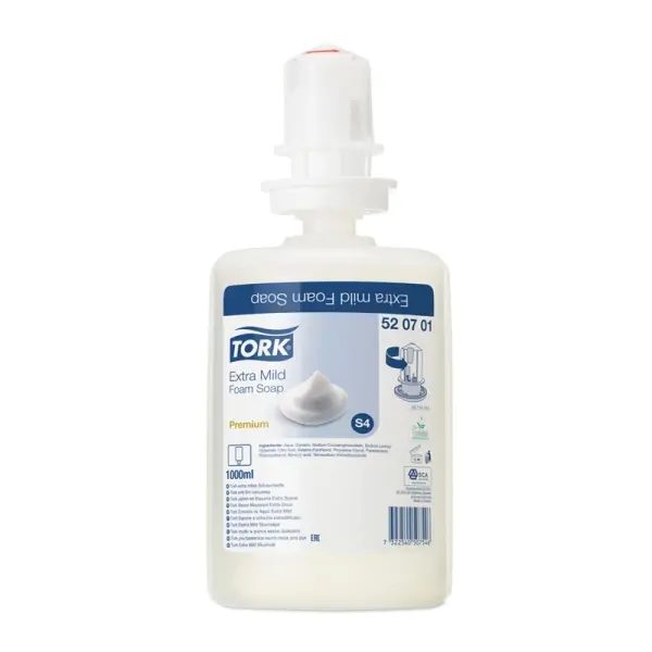 TORK Premium extra milde Schaumseife unparfümiert 1 l Flasche