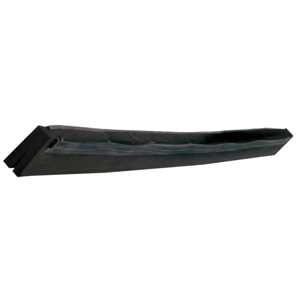 Haug Ersatz-Gummilippe Kautschuk schwarz 62 cm  zweilippig