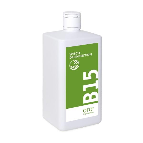 B 15 Wischdesinfektion Flächendesinfektion 1 l Flasche