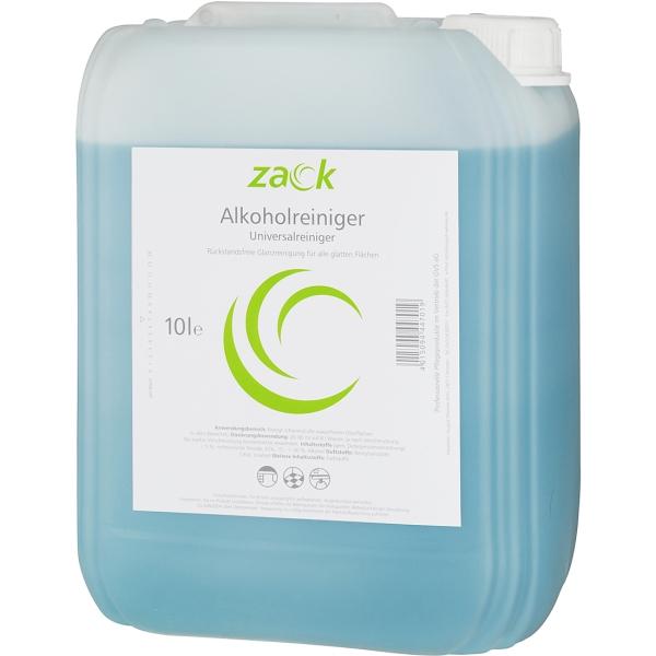 ZACK Alkoholreiniger Universalreiniger für alle wasserfesten Flächen 10 l Kanister