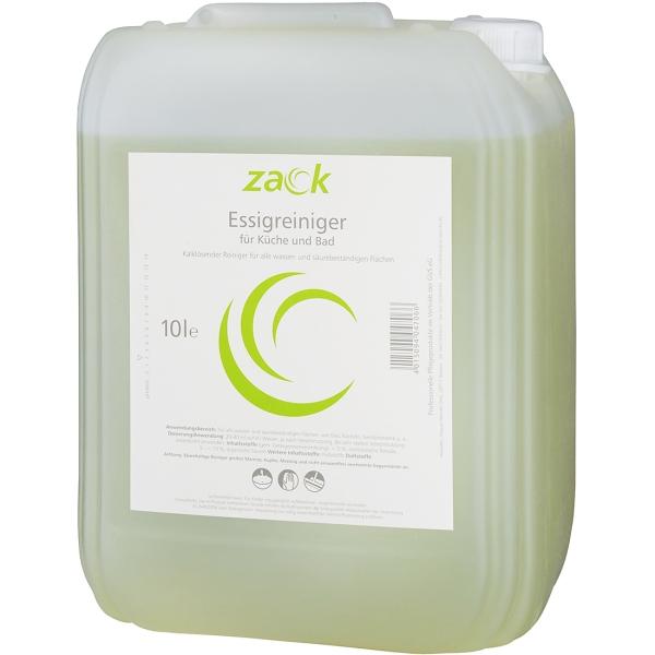 ZACK Essigreiniger für Küche und Bad 10 l Kanister