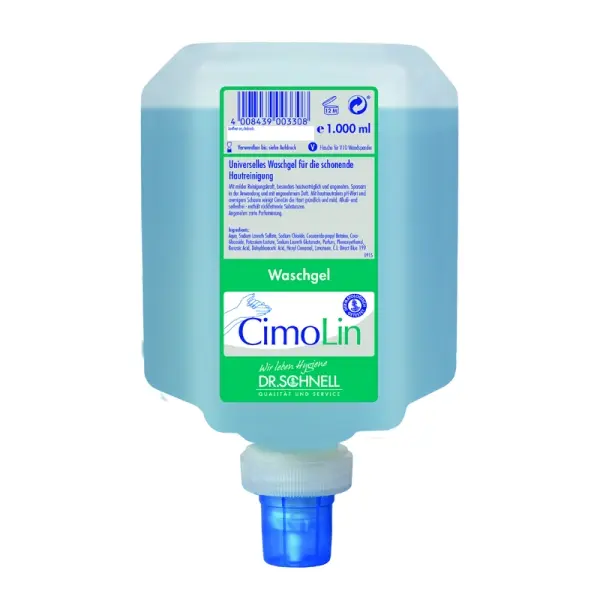 Dr.Schnell CIMOLIN Handwaschgel 1 l Spenderflasche
