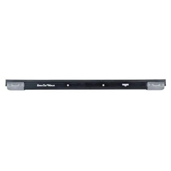 UNGER ErgoTec®-NINJA Aluminium Schiene komplett mit Soft-Gummi und SmartClip Endkappen 20 cm