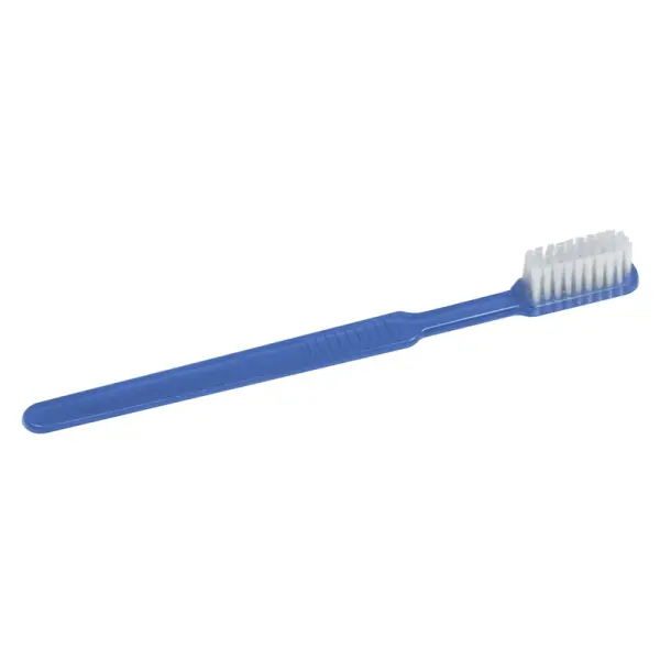 Med-Comfort Einmal Zahnbürsten mit Paste blau, einzeln verpackt 1 Box = 100 Stück