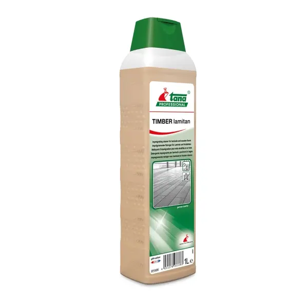 TANA TIMBER lamitan Imprägnierender Reiniger für Laminat und Hartbodenbeläge 1 l Flasche