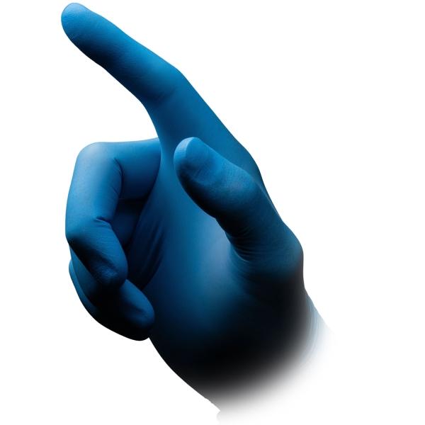 Bild 6 Blue Eco Plus Nitril Einmalhandschuhe, blau, puderfrei