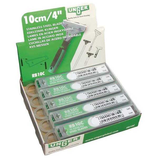 Bild 0 UNGER Edelstahl-Oberflächenklingen 10 cm