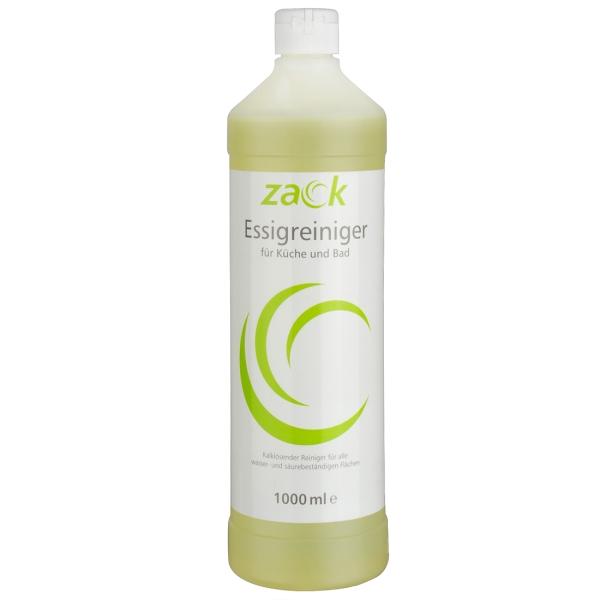 ZACK Essigreiniger für Küche und Bad 1 l Flasche