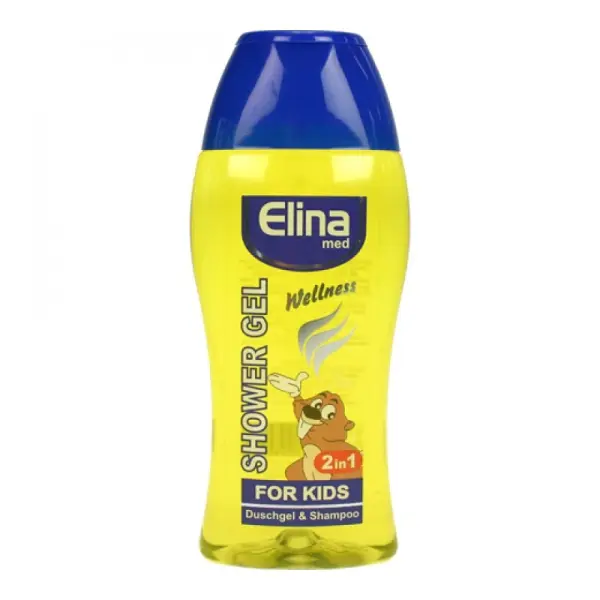 Elina Dusch Gel & Shampoo für Kinder 250 ml Flasche