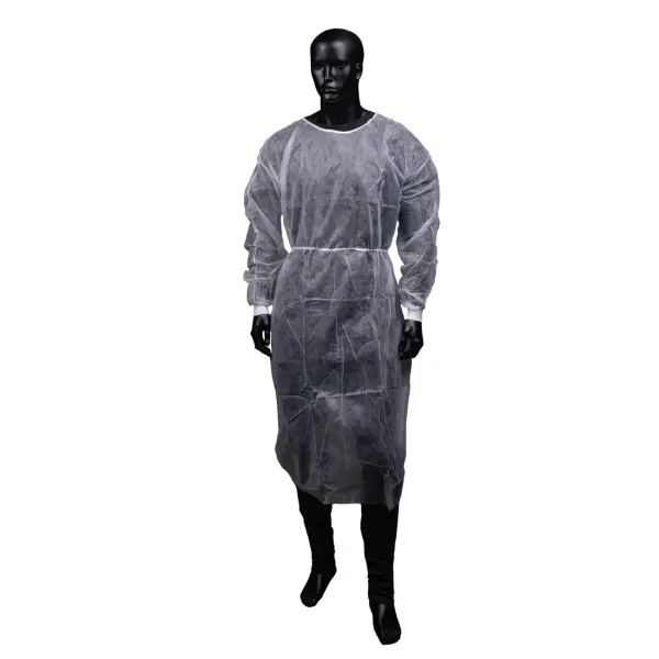 MED-COMFORT Einweg-Besucherkittel aus Vlies weiß Gr. L/XL