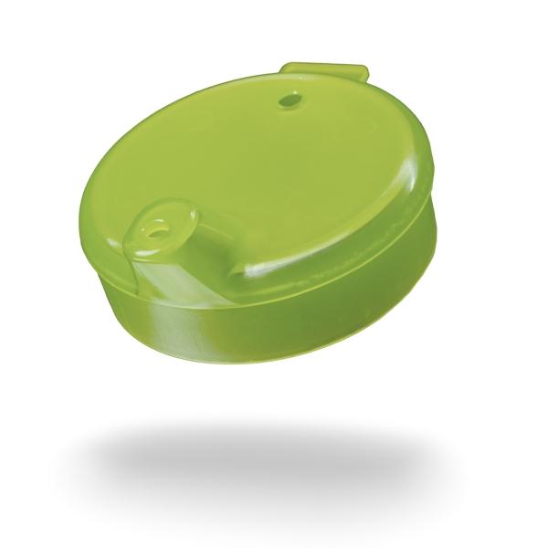 AMPri Schnabelbecher-Oberteil kleine Öffnung 4 x 4 mm, gelb,  1 Karton = 250 Stück