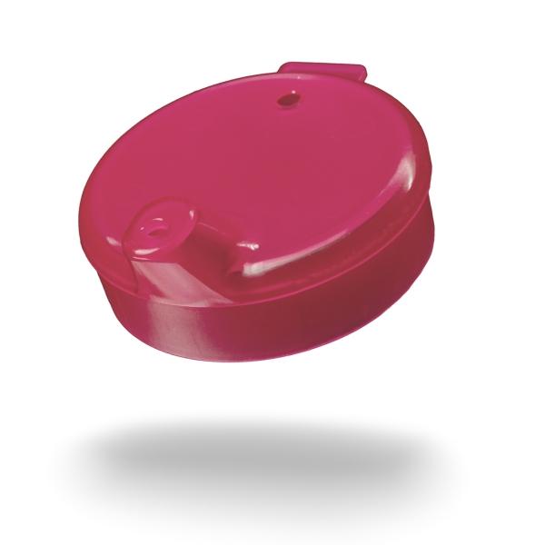 AMPri Schnabelbecher-Oberteil kleine Öffnung 4 x 4 mm, rot,  1 Karton = 250 Stück