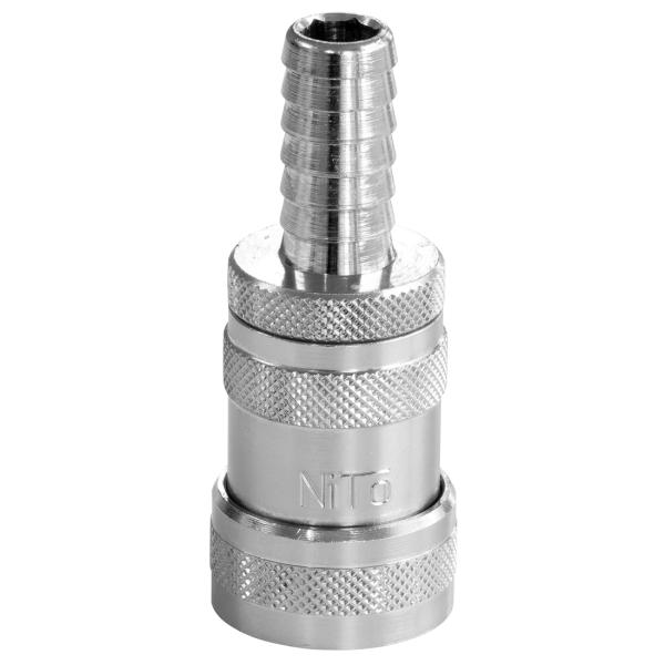 Bild 1 Kupplung mit Schlauchnippel und Absperrventil 1/2" (Q)