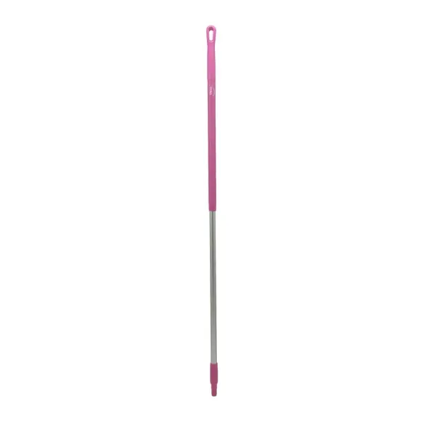 Vikan Aluminiumstiel 151 cm ergonomisch pink