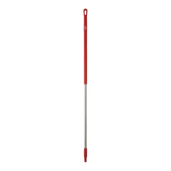 Vikan Edelstahlstiel 151 cm ergonomisch rot