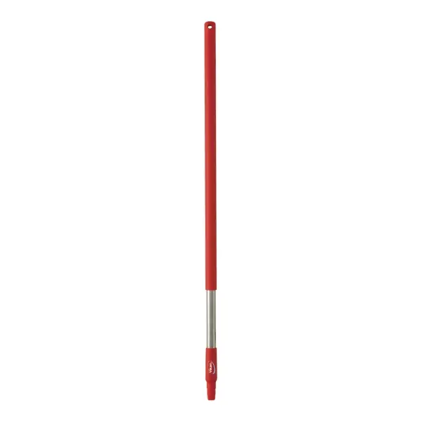 Vikan Edelstahlstiel 1,025 m ergonomisch d=31 mm rot