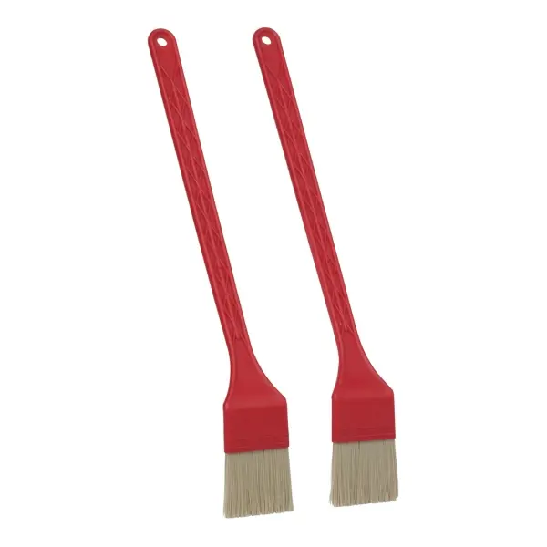 Vikan Toaster Bürste mit hitzebeständigen Filamenten Länge 395 mm, medium, rot 1 Pack = 2 Stück