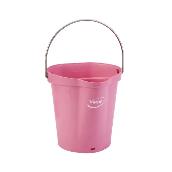 Vikan Kunstoffeimer 6 l mit Schnabel pink
