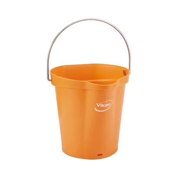 Vikan Kunstoffeimer 6 l mit Schnabel orange