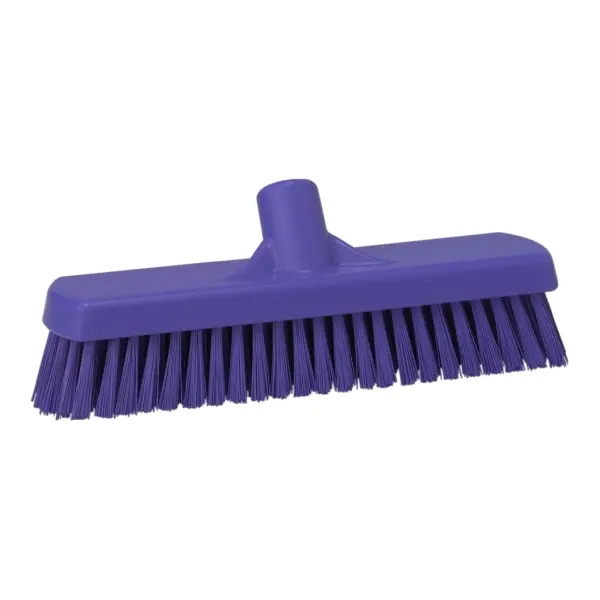 Vikan Wand- und Bodenschrubber 30,5 cm harte Borsten lila