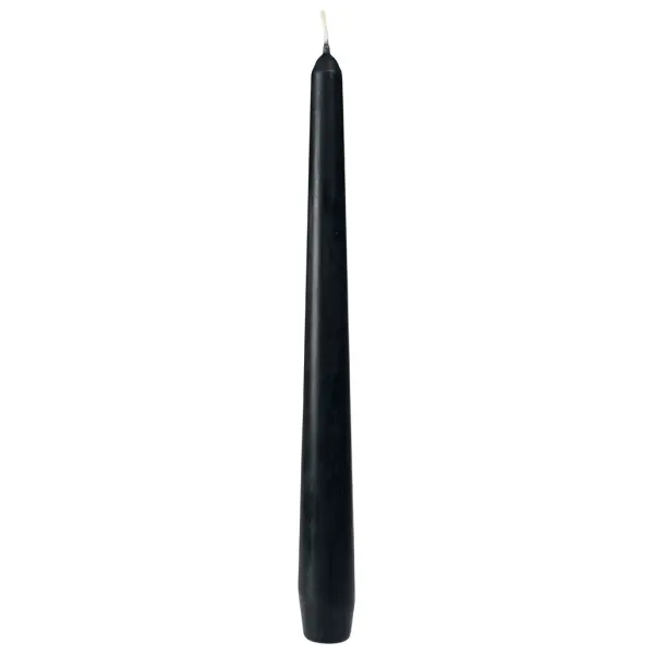 Duni Leuchterkerzen 250 x 22 mm, black 1 Karton = 2 x 50 Stück