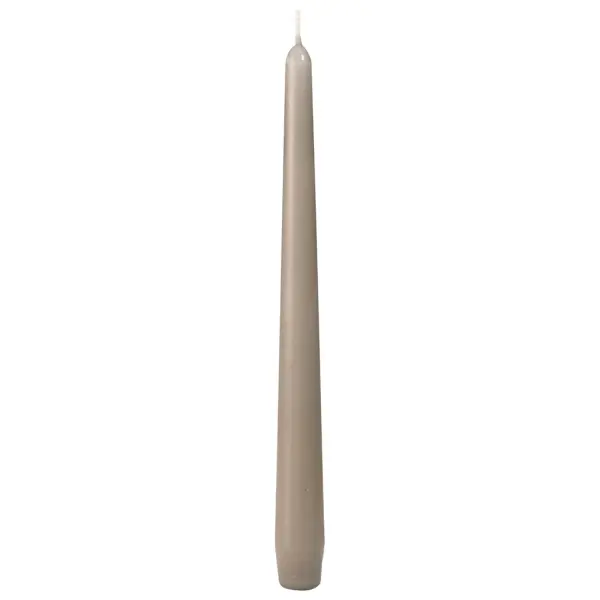 Duni Leuchterkerzen 250 x 22 mm, greige 1 Karton = 2 x 50 Stück