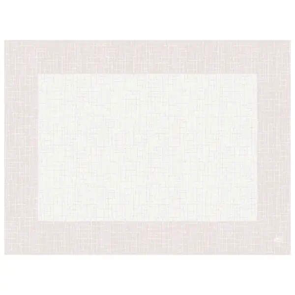 Duni Dunicel Tischsets 30 x 40 cm, Linnea weiß 1 Karton = 5 x 100 Stück