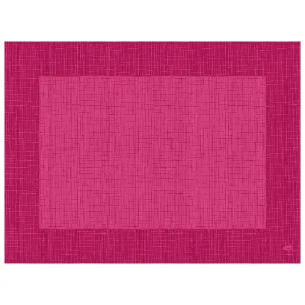 Duni Dunicel Tischsets 30 x 40 cm, Linnea fuchsia 1 Karton = 5 x 100 Stück