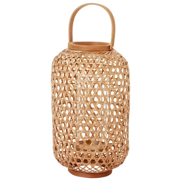 Duni Kerzenhalter Rattan 400 x 230 mm, Area 1 Karton = 2 Stück