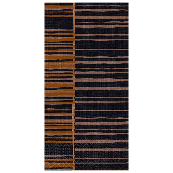 Duni Zelltuch Servietten 3-lagig, 40 x 40 cm, 1/8 Falz, Brooklyn black 1 Karton = 4 x 250 Stück