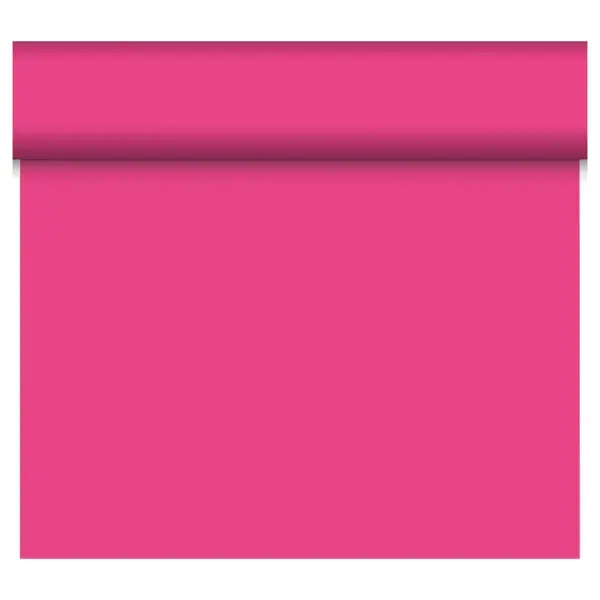 Duni Dunicel Tete a Tete Tischläufer 40 cm x 24 m, fuchsia 1 Karton = 4 Rollen