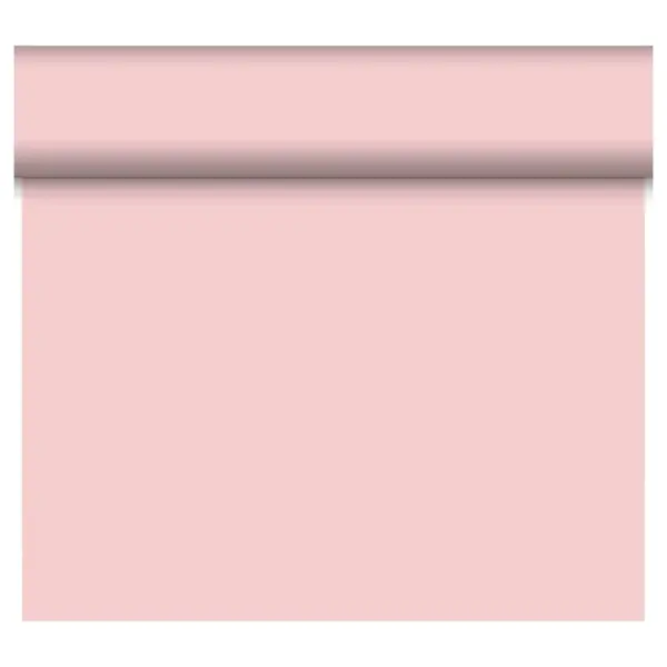 Duni Dunicel Tete a Tete Tischläufer 40 cm x 24 m, mellow rose 1 Karton = 4 Rollen