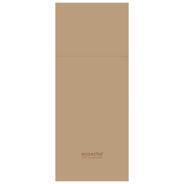 Duni Duniletto Slim Bestecktasche 40 x 33 cm, EcoEcho 1 Karton = 4 x 65 Stück