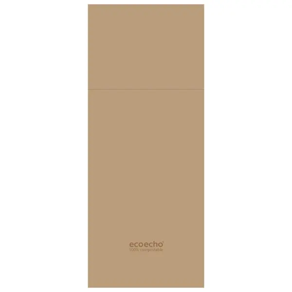 Duni Duniletto Slim Bestecktasche 40 x 33 cm, EcoEcho 1 Karton = 4 x 65 Stück