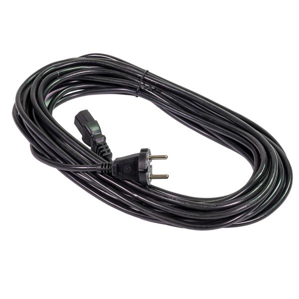 Sprintus Netzkabel Ersatzkabel 10 m schwarz