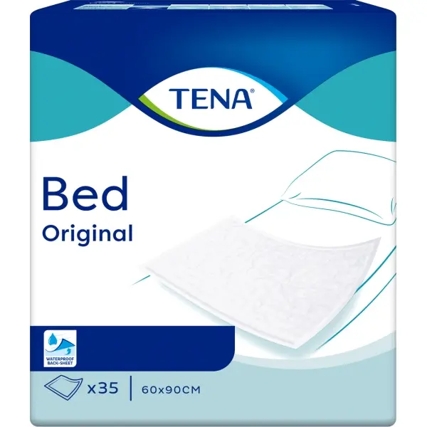 TENA Bed Original 60 x 90 cm Schutzunterlagen bei Inkontinenz 1 Beutel = 35 Stück
