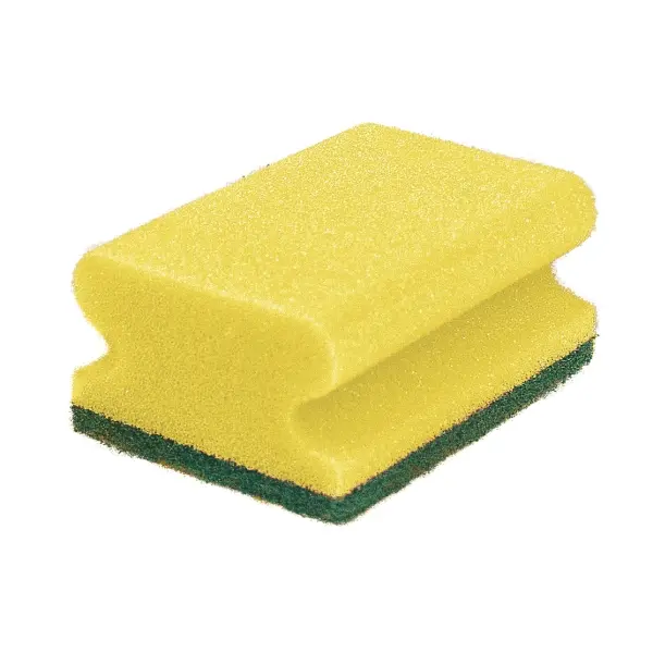 Sito Padschwamm Vlies mit Griff extra stark 95 x 70 x 45 mm gelb / grün